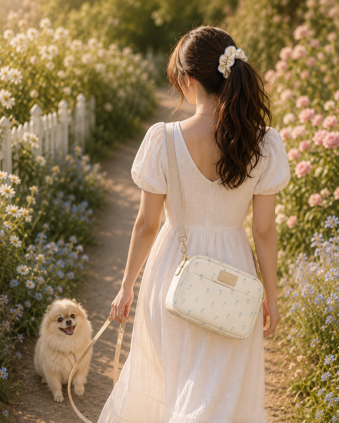 Cottage Sky Bloom Everyday Companion Sling