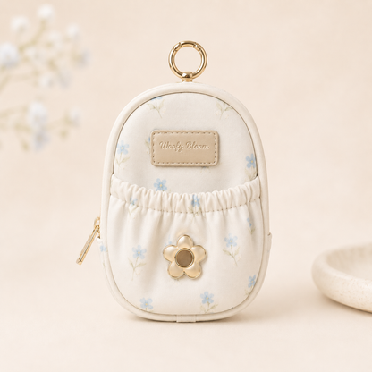Cottage Sky Bloom Treat Pouch
